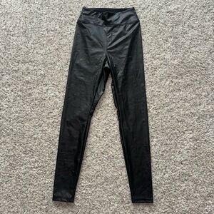 Aerie OFFLINE RealLuxe Leather Leggings